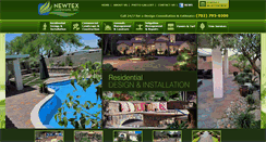 Desktop Screenshot of newtexlandscape.com